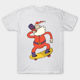 Alcoholic Santa Claus T-Shirt